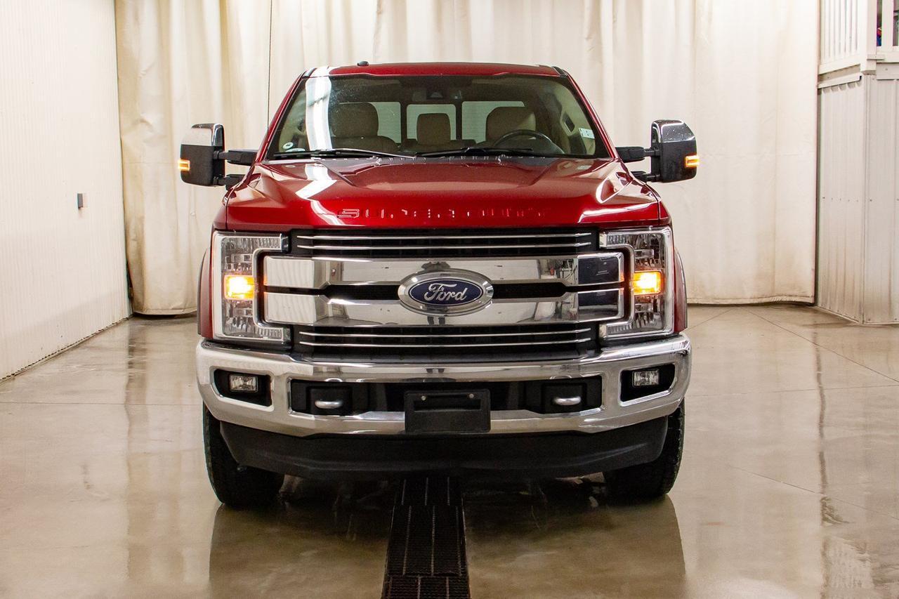 2017 Ford F-350 4x4 Crew Cab Lariat FX4 Diesel Leather Roof Nav Red Deer AB