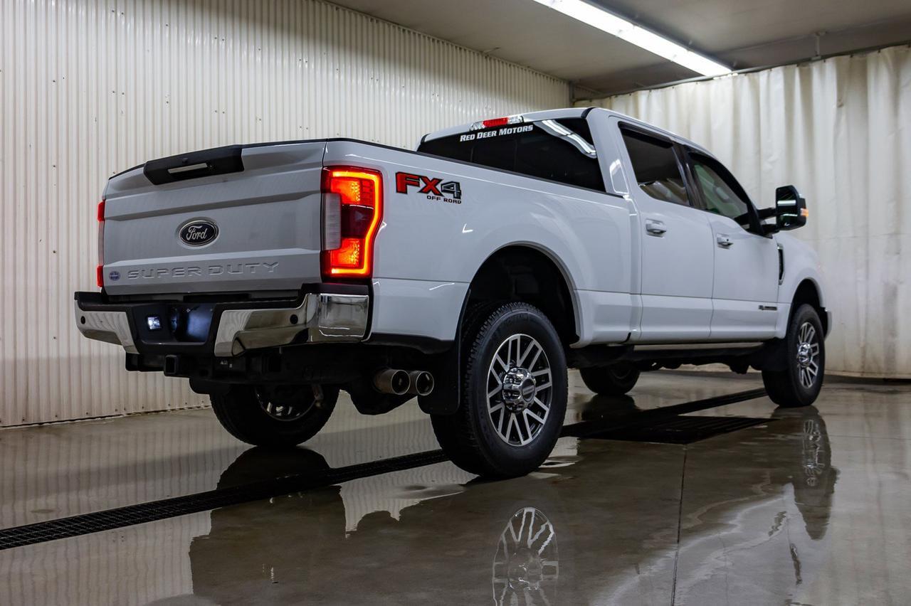2017 Ford F-350 4x4 Crew Cab Lariat FX4 Diesel Leather Roof Nav Red Deer AB