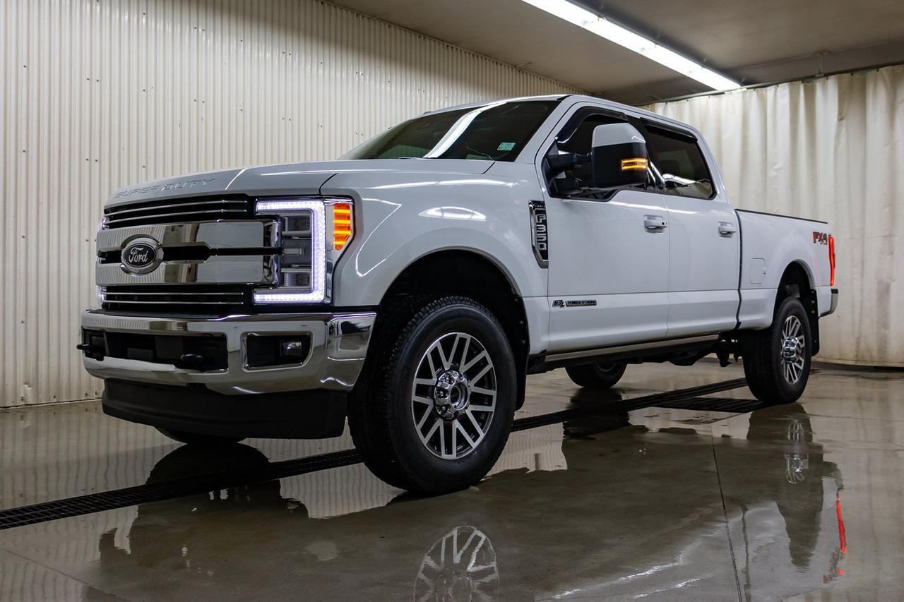 2017 Ford F-350 4x4 Crew Cab Lariat FX4 Diesel Leather Roof Nav Red Deer AB