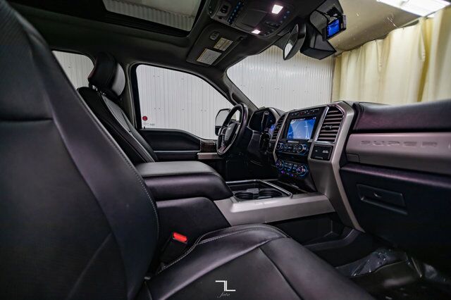 2017 Ford F-350 4x4 Crew Cab Lariat FX4 Ultimate Diesel Leather Roof Nav Red Deer AB