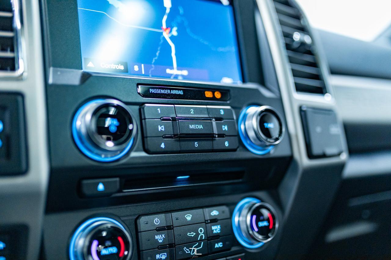 2017 Ford F-350 4x4 Crew Cab Platinum FX4 Diesel 8&quot; Lift Leather Roof Nav Red Deer AB