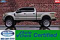 2017 Ford F-350 4x4 Crew Cab Platinum FX4 Diesel 8" Lift Leather Roof Nav