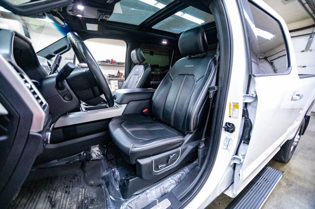 2017 Ford F-350 4x4 Crew Cab Platinum FX4 Diesel Leather Roof Nav Red Deer AB