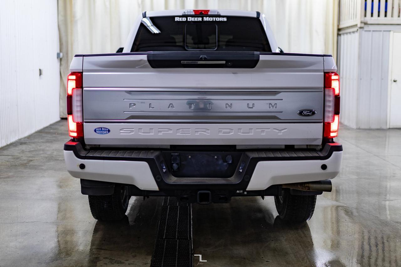 2017 Ford F-350 4x4 Crew Cab Platinum FX4 Diesel Leather Roof Nav Red Deer AB