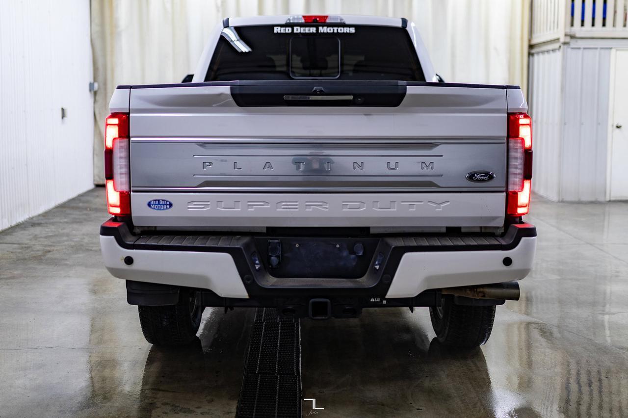 2017 Ford F-350 4x4 Crew Cab Platinum FX4 Diesel Leather Roof Nav Red Deer AB