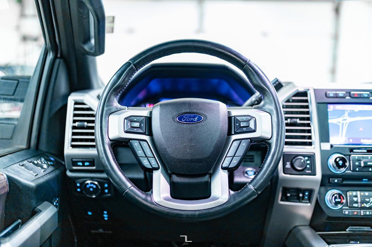 2017 Ford F-350 4x4 Crew Cab Platinum FX4 Diesel Leather Roof Nav Red Deer AB