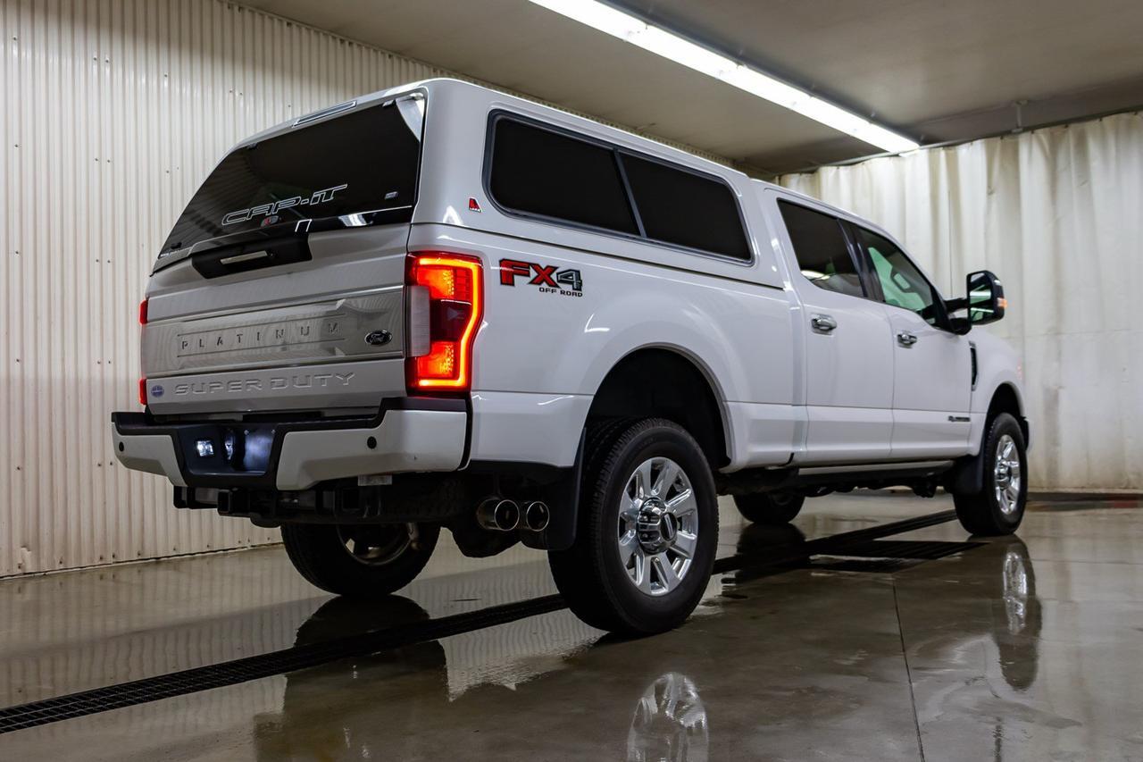2017 Ford F-350 4x4 Crew Cab Platinum FX4 Diesel Leather Roof Nav Red Deer AB
