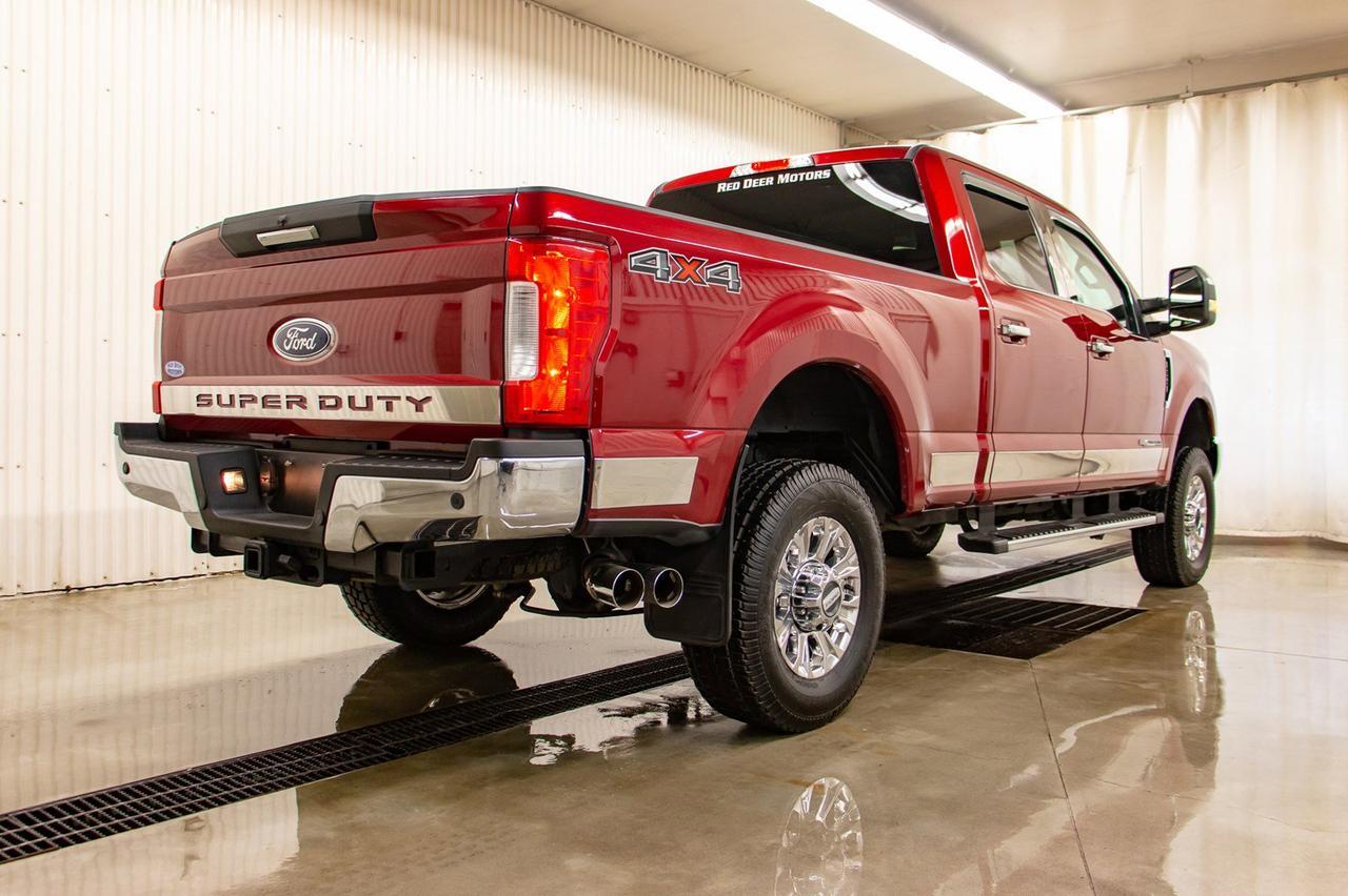 2017 Ford F-350 4x4 Crew Cab XLT Diesel Nav Red Deer AB