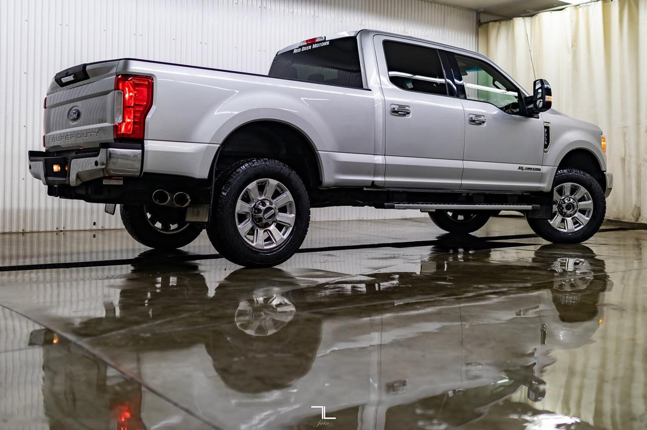 2017 Ford F-350 4x4 Crew Cab XLT Sport Diesel Leather Nav BCam Red Deer AB
