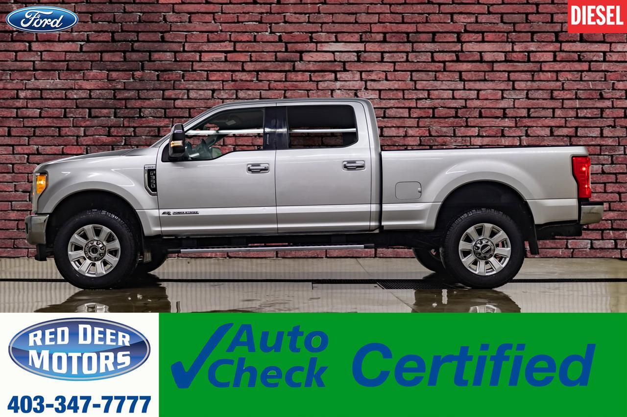 2017 Ford F-350 4x4 Crew Cab XLT Sport Diesel Leather Nav BCam Red Deer AB