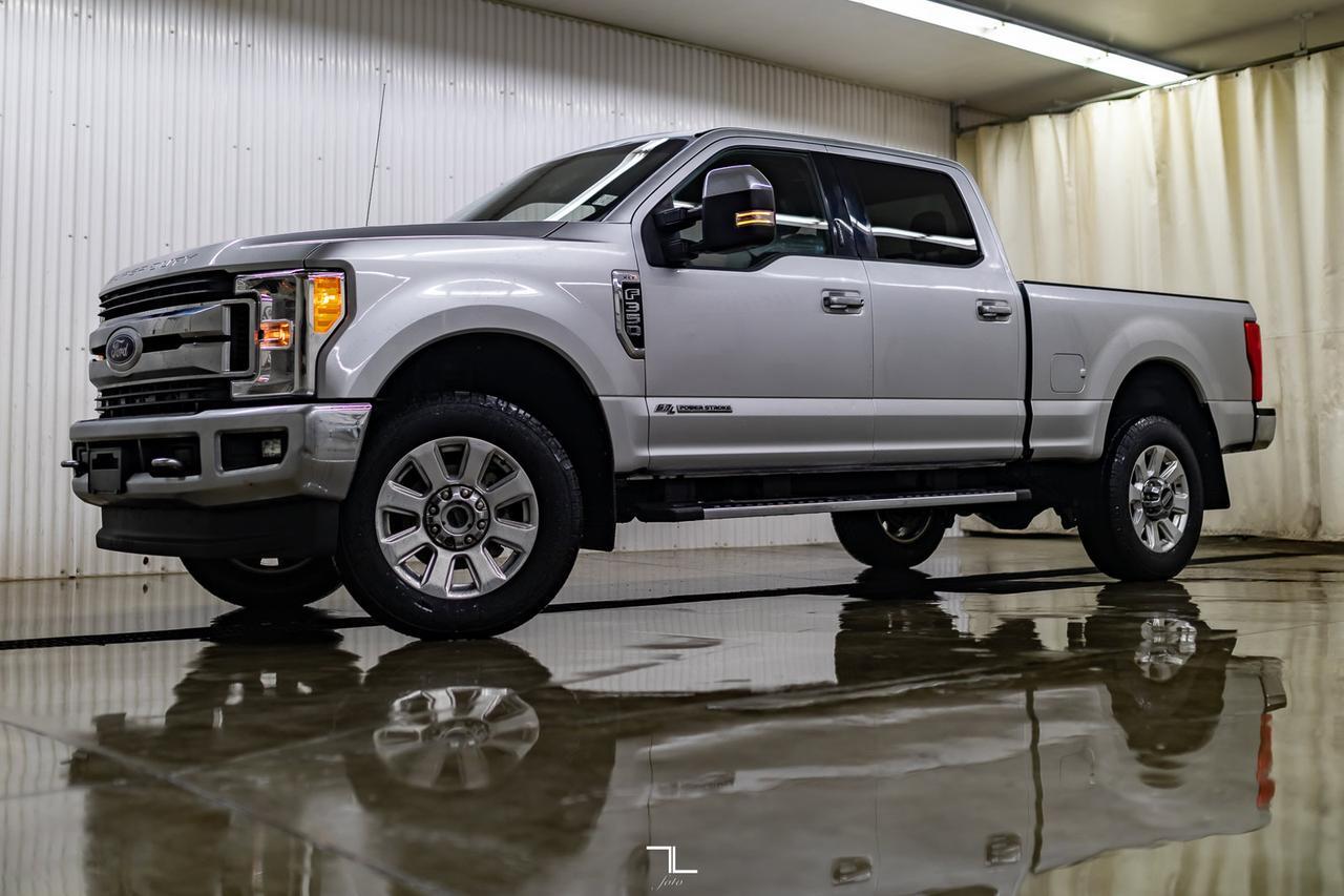 2017 Ford F-350 4x4 Crew Cab XLT Sport Diesel Leather Nav BCam Red Deer AB