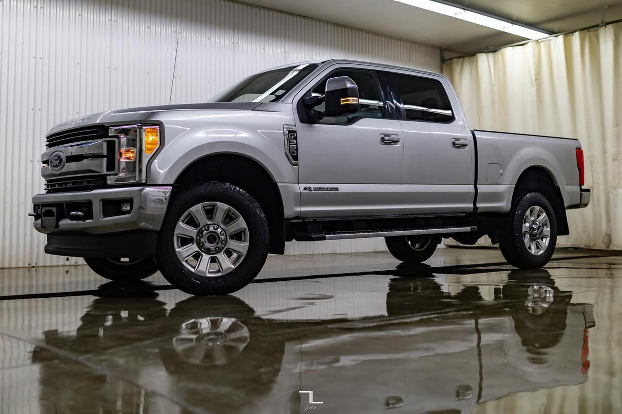 2017 Ford F-350 4x4 Crew Cab XLT Sport Diesel Leather Nav BCam Red Deer AB