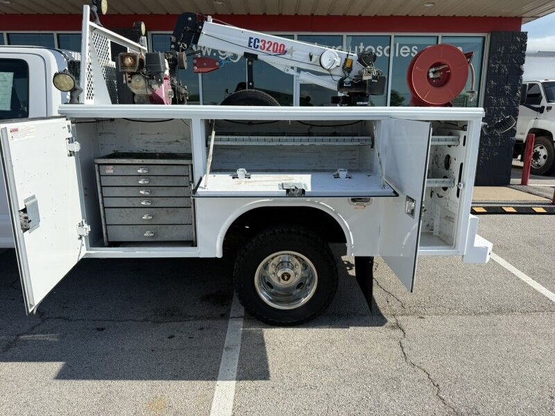 2017 Ford F-350 4x4 Diesel Utility w/ Stellar EC3200 Crane XL Collinsville OK