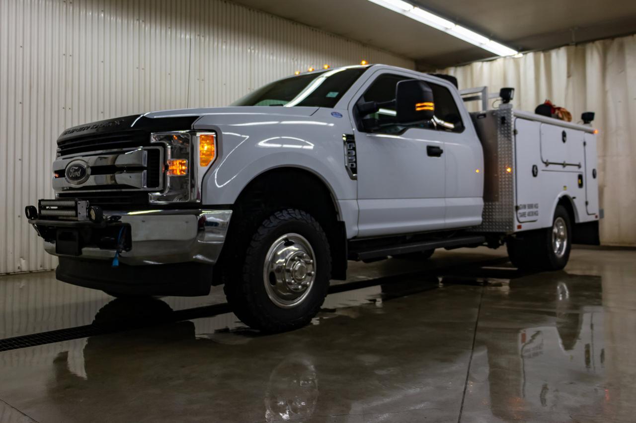 2017 Ford F-350 4x4 Super Cab XLT Service Box Red Deer AB