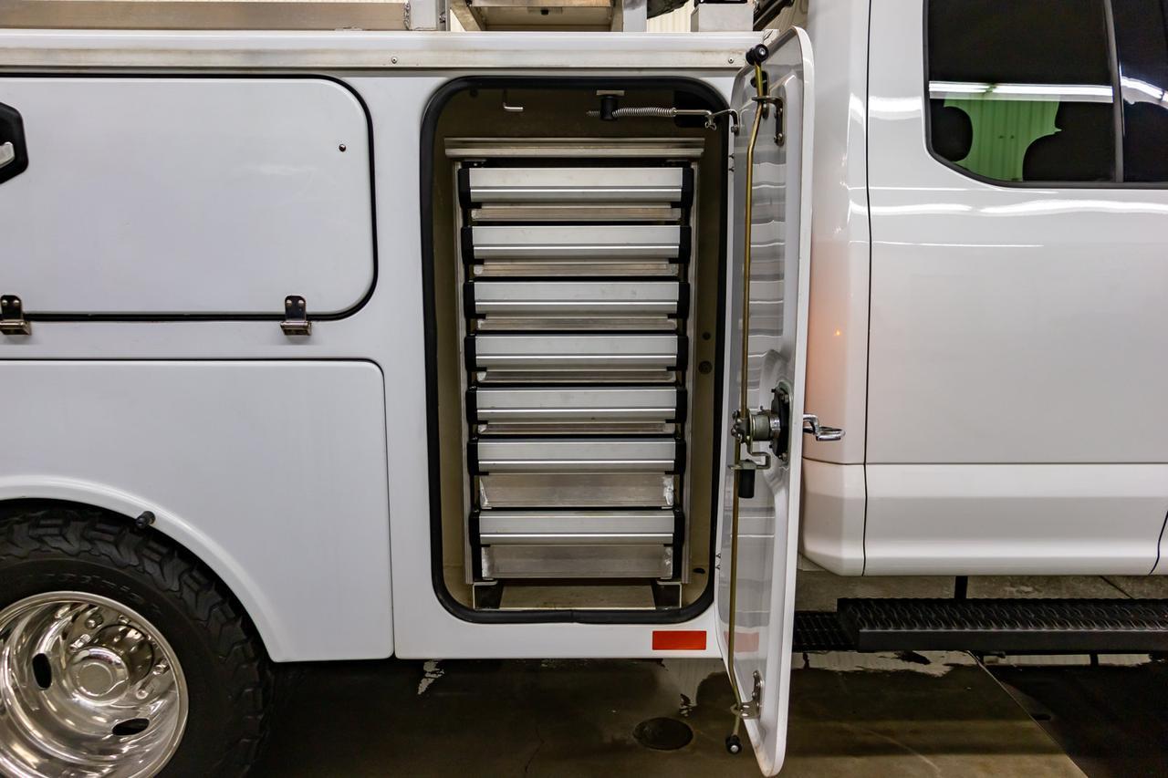 2017 Ford F-350 4x4 Super Cab XLT Service Box Red Deer AB
