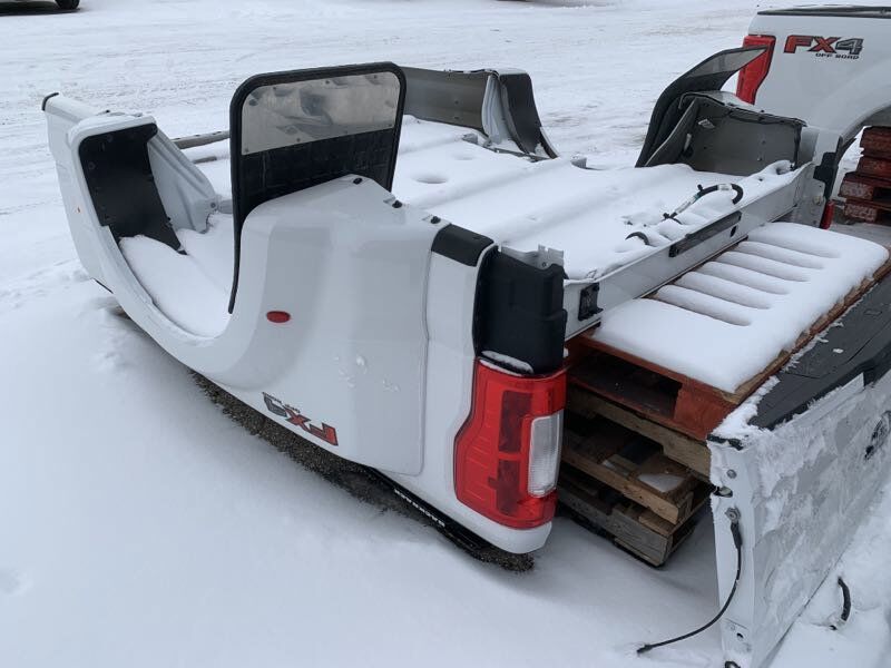 2017 Ford F-350 Crew Cab Dually Box Tailgate & Bumper Red Deer AB