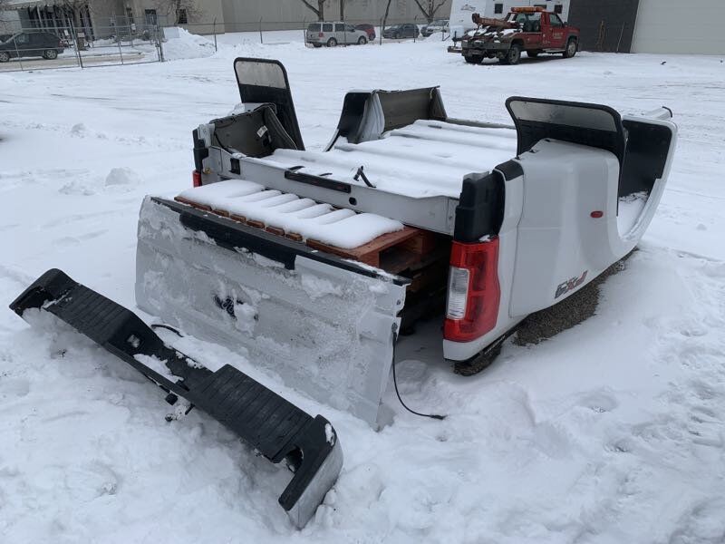 2017 Ford F-350 Crew Cab Dually Box Tailgate & Bumper Red Deer AB