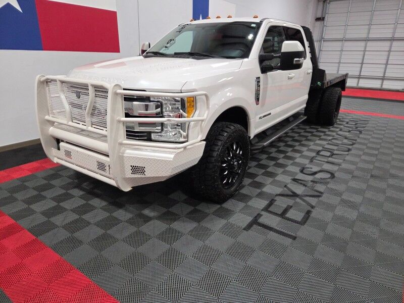 2017 Ford F-350 Lariat Dually Flatbed 4WD 6.7L Diesel GPS Gooseneck 20in Wheels FREE WARRANTY Call