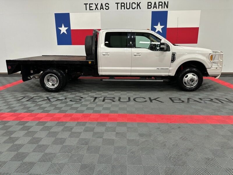 2017 Ford F-350 Lariat Dually Flatbed 4WD 6.7L Diesel GPS Gooseneck FREE WARRANTY Call (682)587-6288 Arlington TX