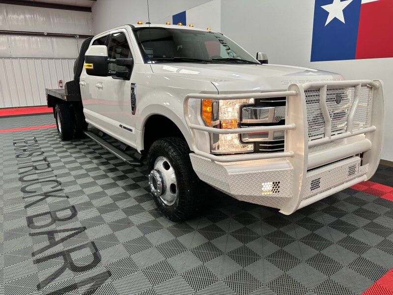2017 Ford F-350 Lariat Dually Flatbed 4WD 6.7L Diesel GPS Gooseneck FREE WARRANTY Call (682)587-6288 Arlington TX