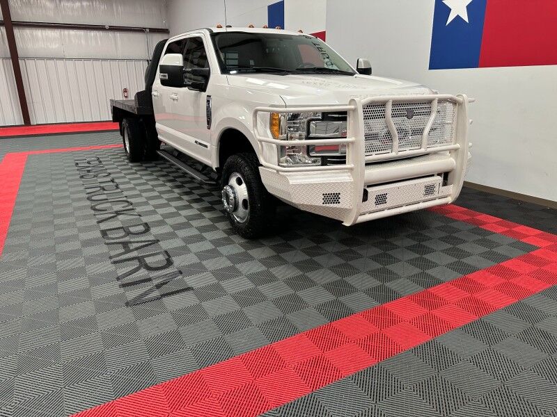 2017 Ford F-350 Lariat Dually Flatbed 4WD 6.7L Diesel GPS Gooseneck FREE WARRANTY Call (682)587-6288 Arlington TX