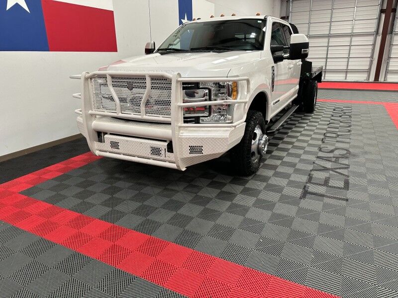 2017 Ford F-350 Lariat Dually Flatbed 4WD 6.7L Diesel GPS Gooseneck FREE WARRANTY Call (682)587-6288 Arlington TX