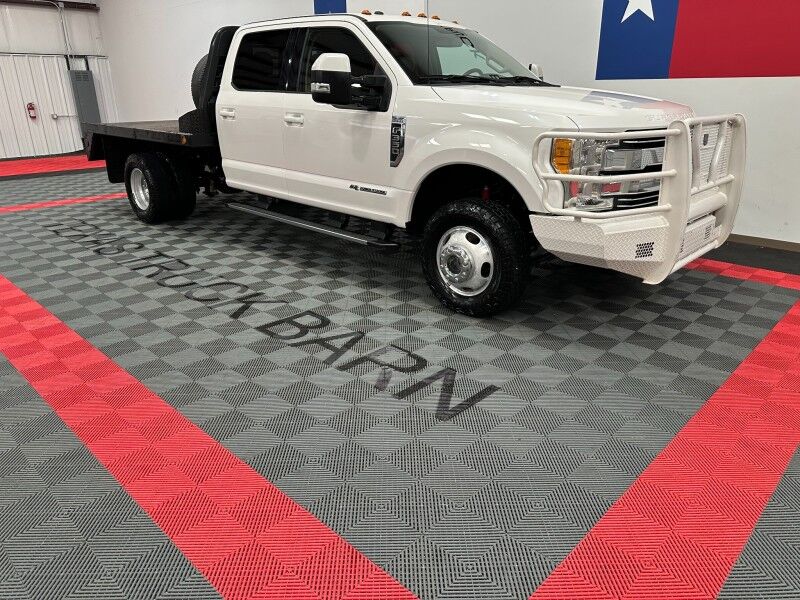 2017 Ford F-350 Lariat Dually Flatbed 4WD 6.7L Diesel GPS Gooseneck FREE WARRANTY Call Arlington TX