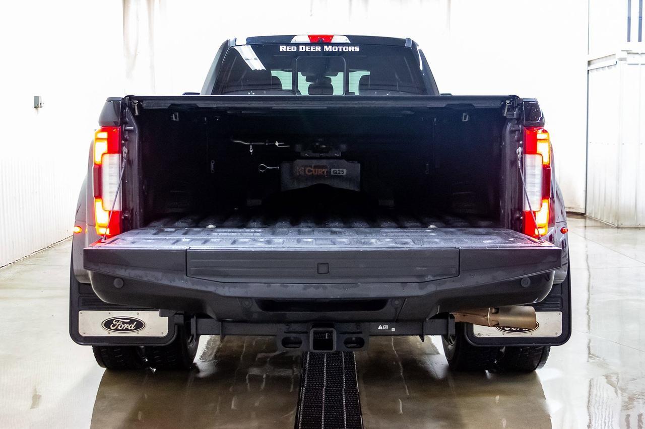 2017 Ford F-450 4x4 Crew Cab Platinum Dually Diesel Leather Roof Nav Red Deer AB