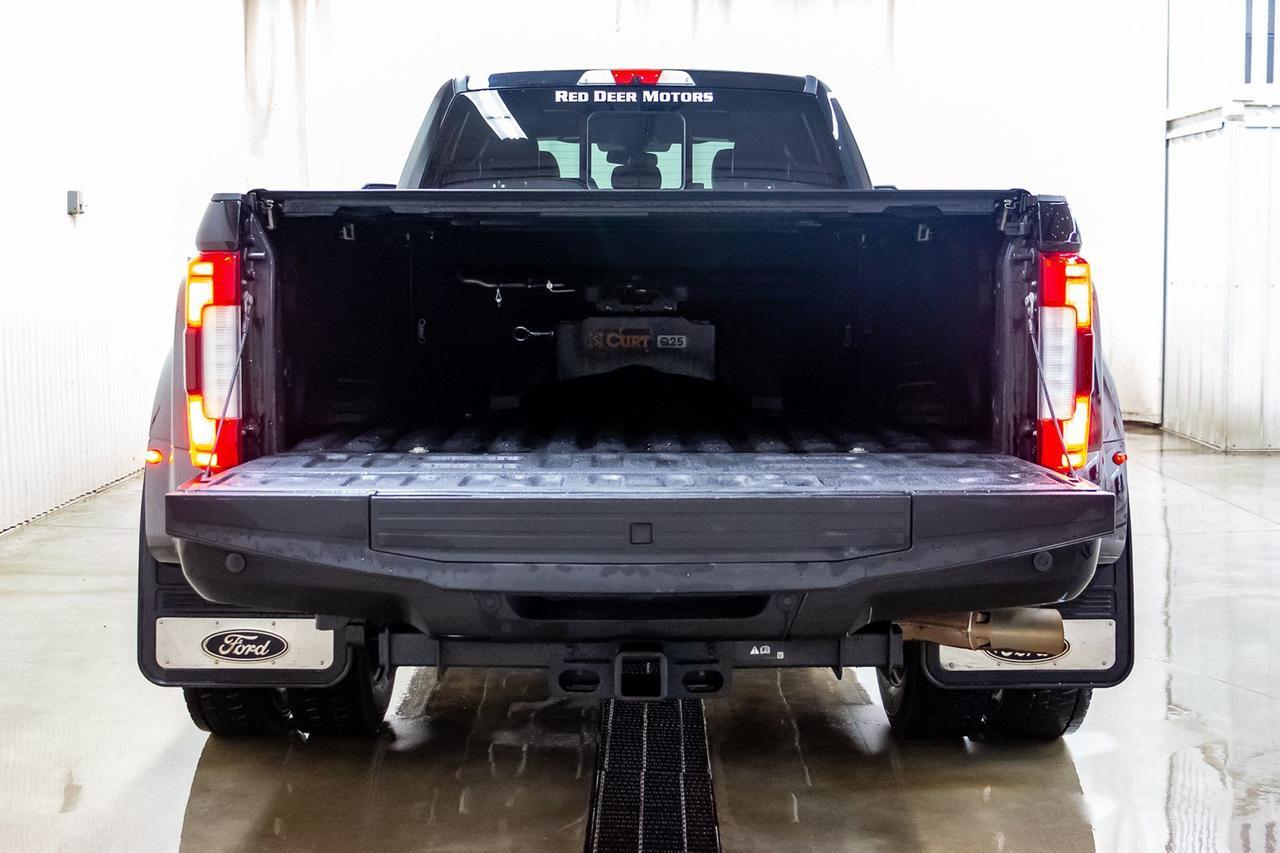 2017 Ford F-450 4x4 Crew Cab Platinum Dually Diesel Leather Roof Nav Red Deer AB