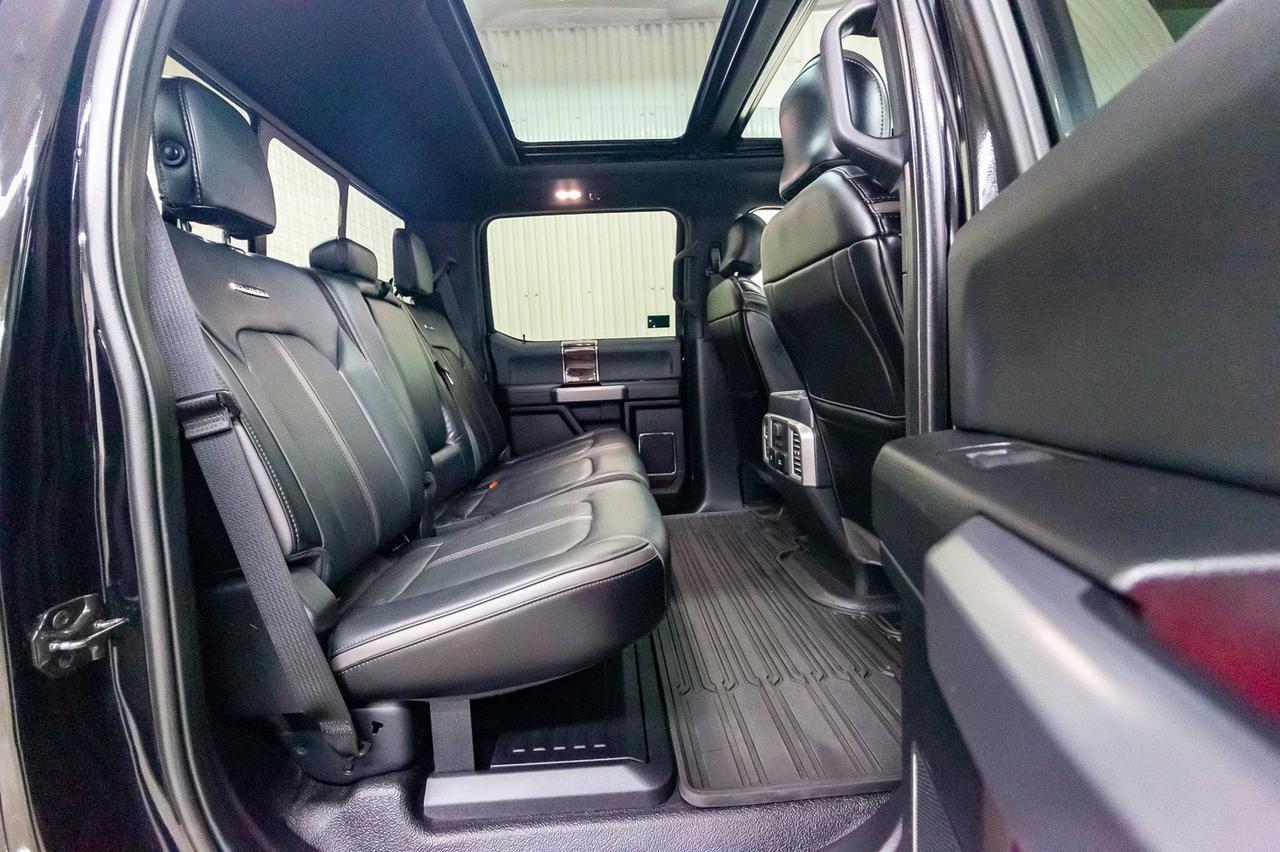 2017 Ford F-450 4x4 Crew Cab Platinum Dually Diesel Leather Roof Nav Red Deer AB