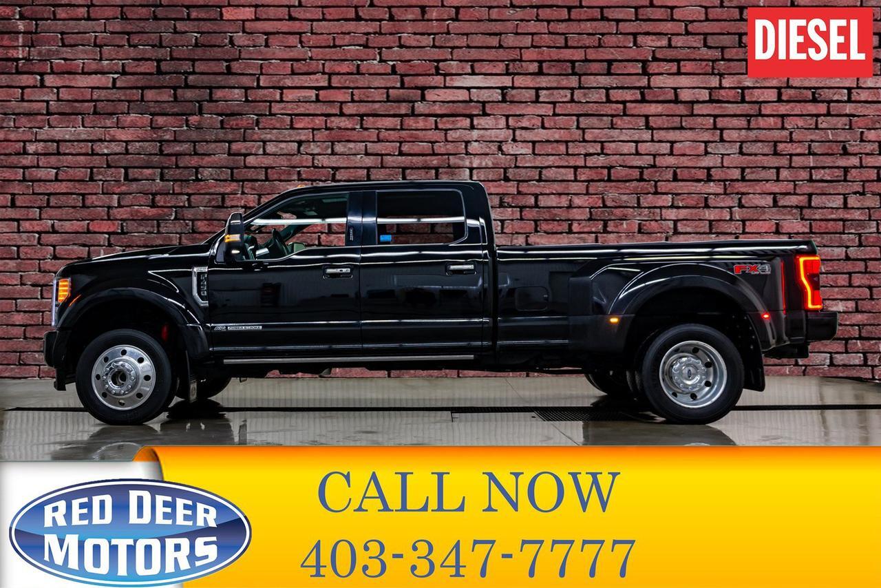 2017 Ford F-450 4x4 Crew Cab Platinum Dually
