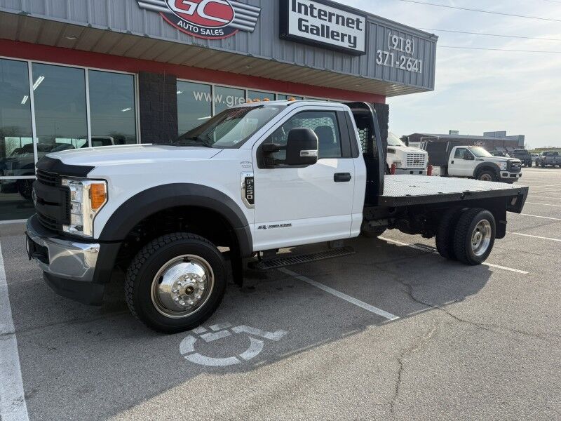 2017 Ford F-450 4x4 Diesel Flatbed XL Collinsville OK