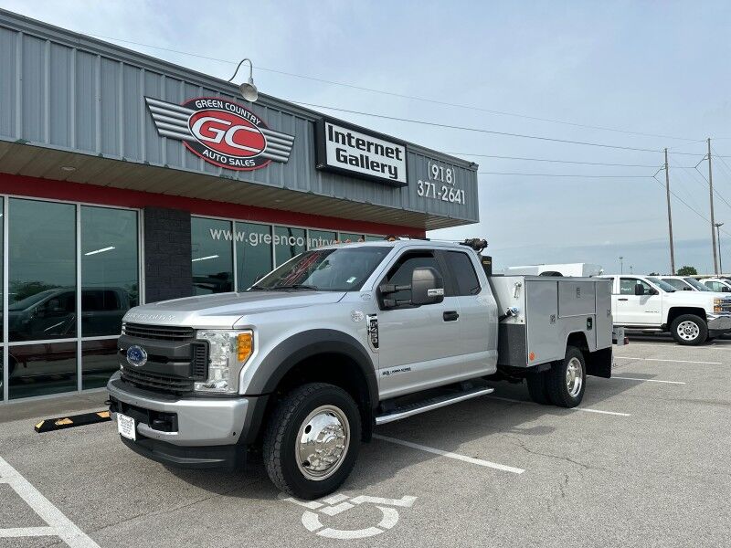 2017 Ford F-450 4x4 Diesel Utility PSC3216 Crane XL Collinsville OK
