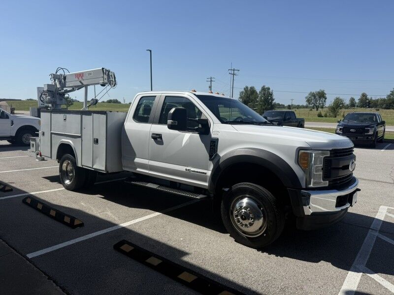 2017 Ford F-450 4x4 Diesel Utility w/ RKI 3200 Crane XL Collinsville OK