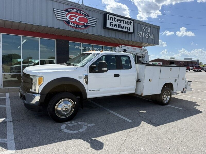 2017 Ford F-450 4x4 Diesel Utility w/ RKI Crane XL Collinsville OK
