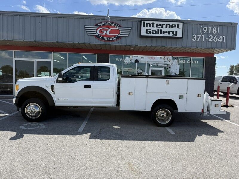 2017 Ford F-450 4x4 Diesel Utility w/ RKI Crane XL Collinsville OK