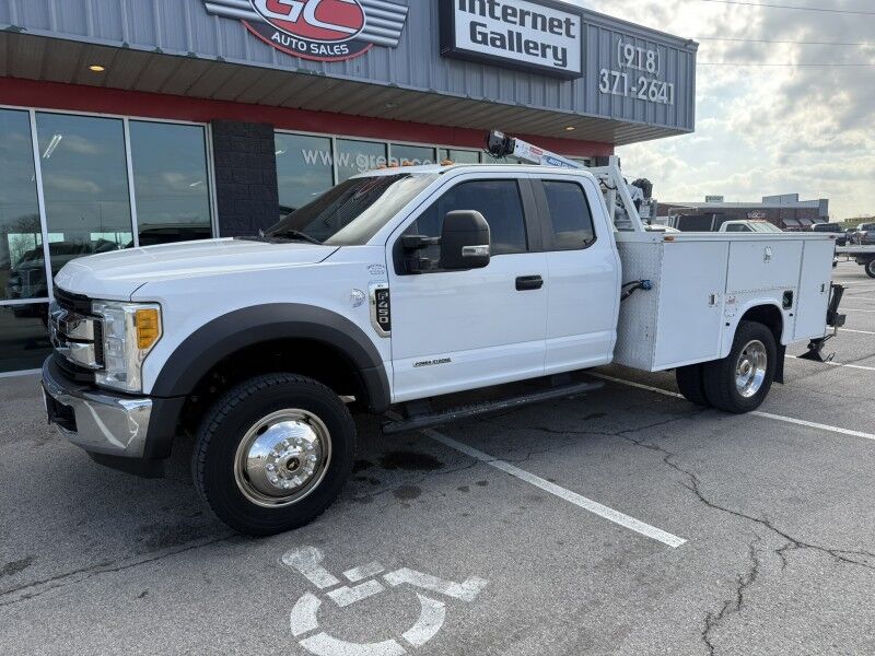 2017 Ford F-450 Diesel Utility w/ 3203 Auto Crane XL Collinsville OK