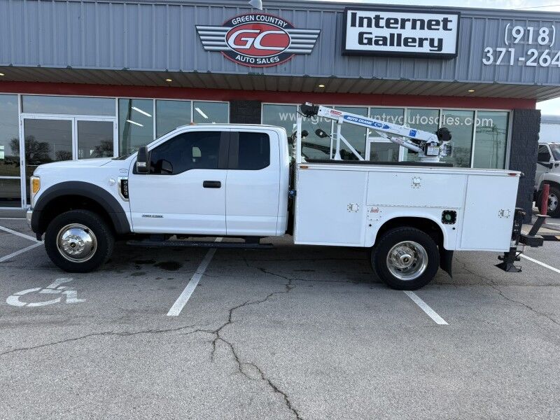 2017 Ford F-450 Diesel Utility w/ 3203 Auto Crane XL Collinsville OK