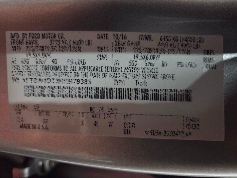 2017 Ford F-450 Platinum 4WD Dually GPS Camera Sunroof 19.5 Alcoa FREE WARRANTY Arlington TX