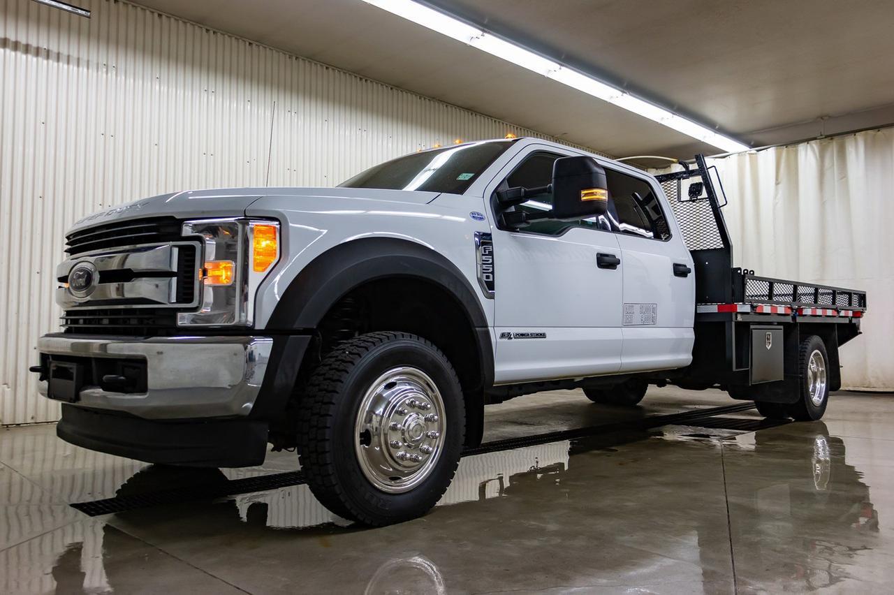 2017 Ford F-550 4x4 Crew Cab XLT Deck Diesel Red Deer AB