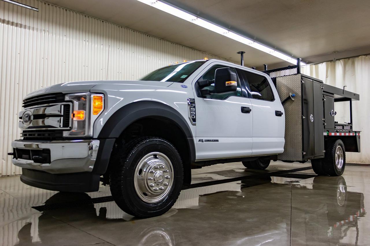 2017 Ford F-550 4x4 Crew Cab XLT Deck Diesel Red Deer AB