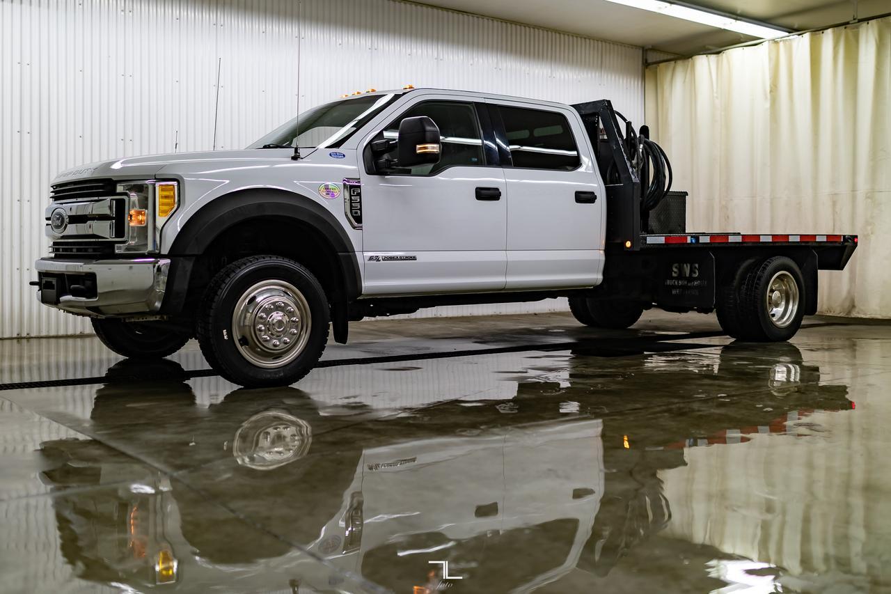 2017 Ford F-550 4x4 Crew Cab XLT Diesel Dually Deck Red Deer AB