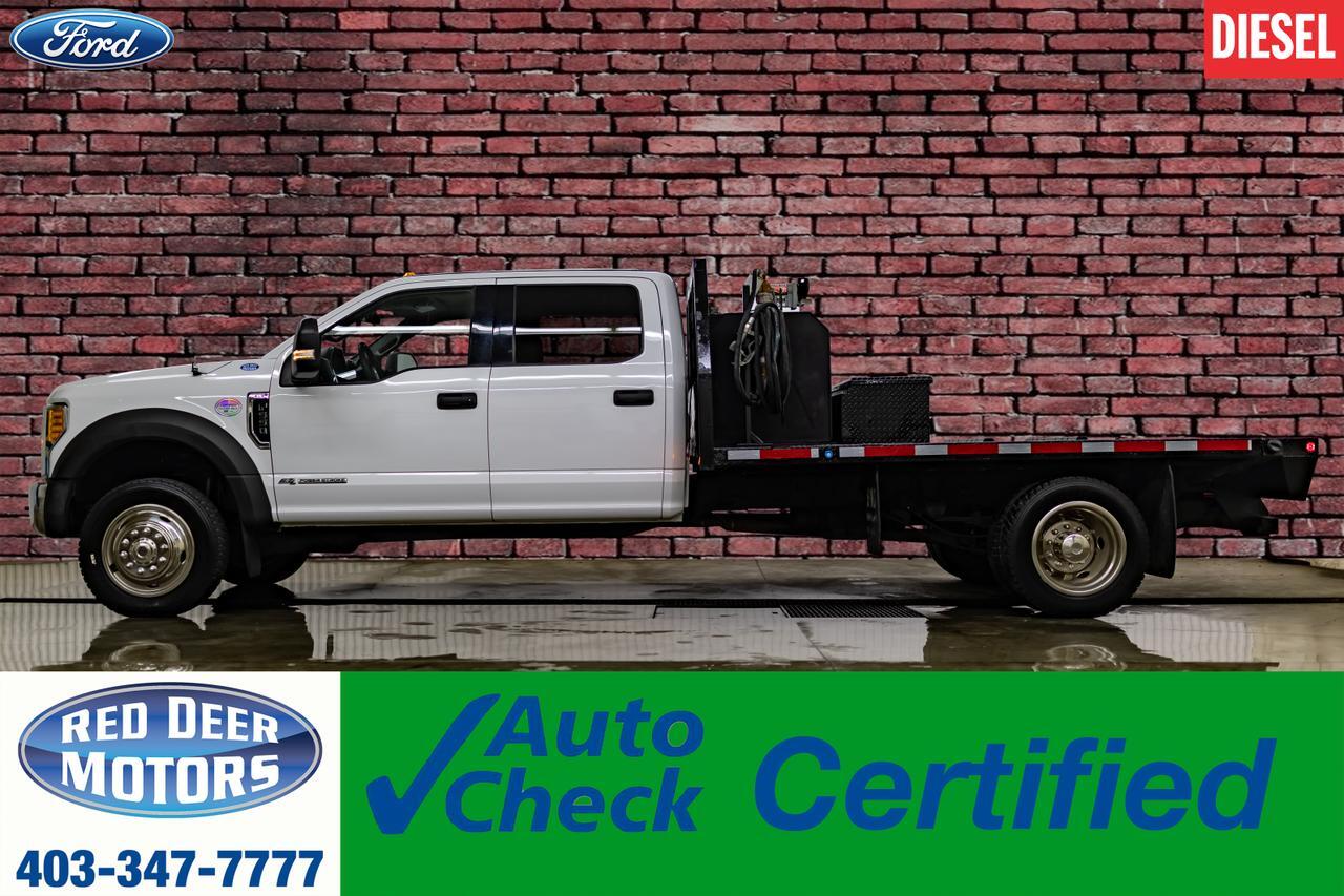 2017 Ford F-550 4x4 Crew Cab XLT Diesel Dually Deck