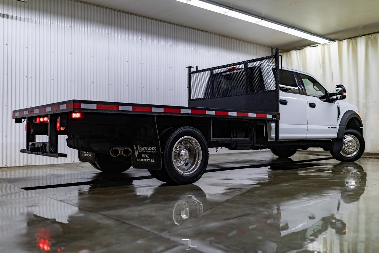 2017 Ford F-550 4x4 Crew Cab XLT Dually Deck Diesel Red Deer AB