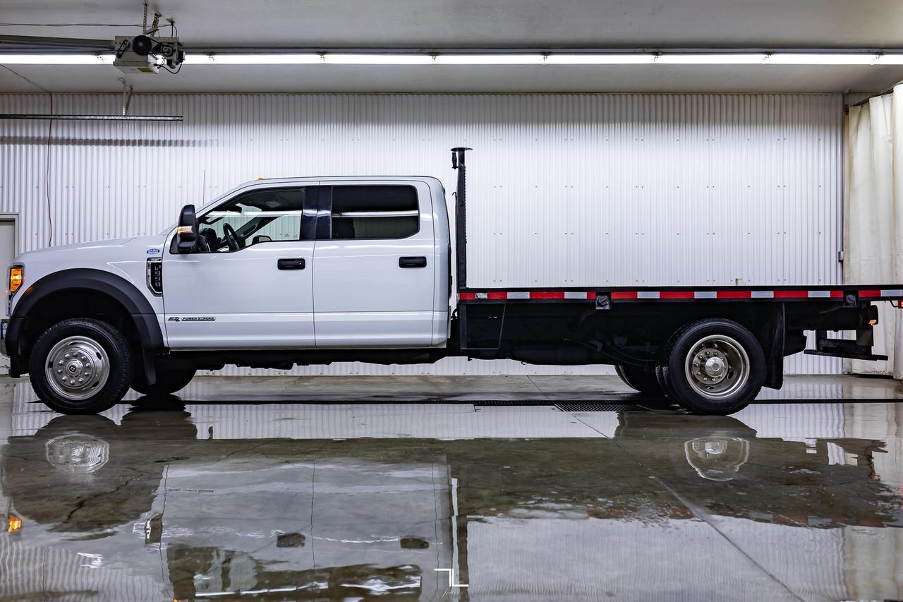 2017 Ford F-550 4x4 Crew Cab XLT Dually Deck Diesel Red Deer AB