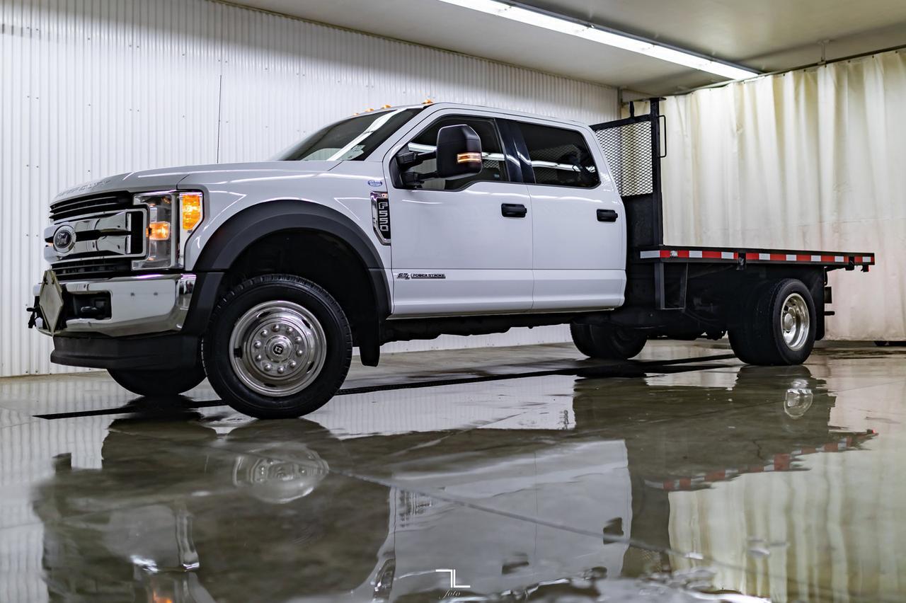 2017 Ford F-550 4x4 Crew Cab XLT Dually Deck Diesel Red Deer AB