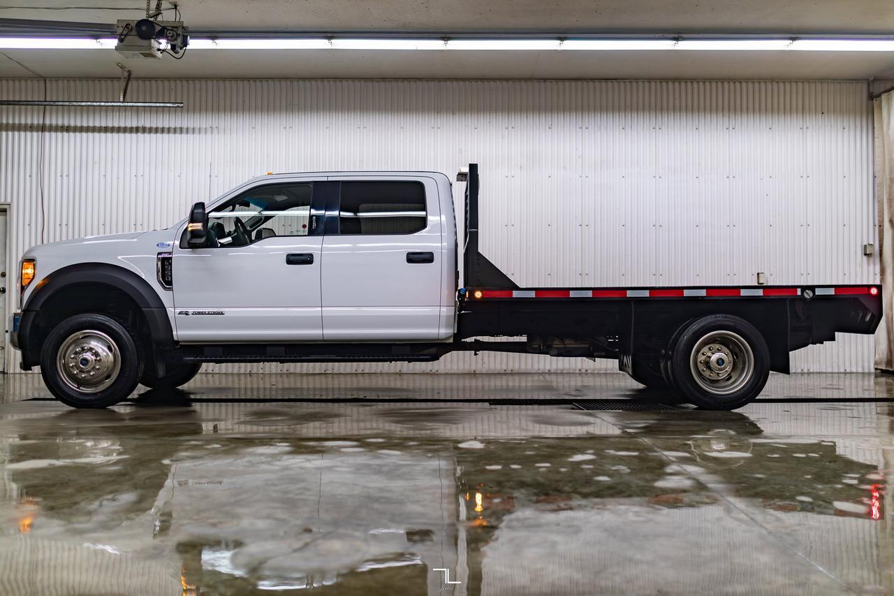 2017 Ford F-550 4x4 Crew Cab XLT Dually Deck Diesel Red Deer AB