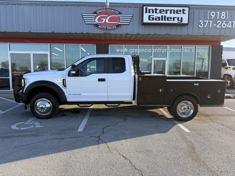 2017 Ford F-550 4x4 Diesel CM Skirted Flatbed 89k mi's XL Collinsville OK