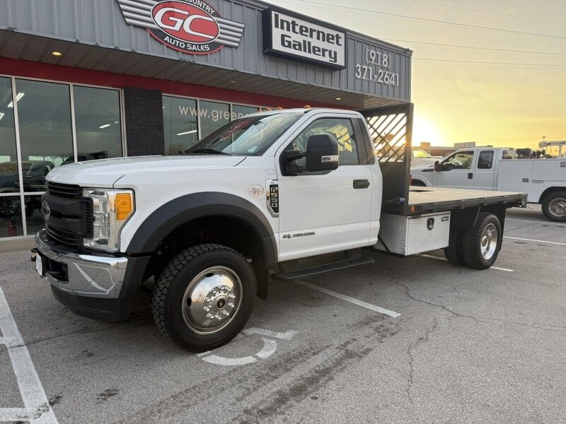2017 Ford F-550 4x4 Diesel Flatbed