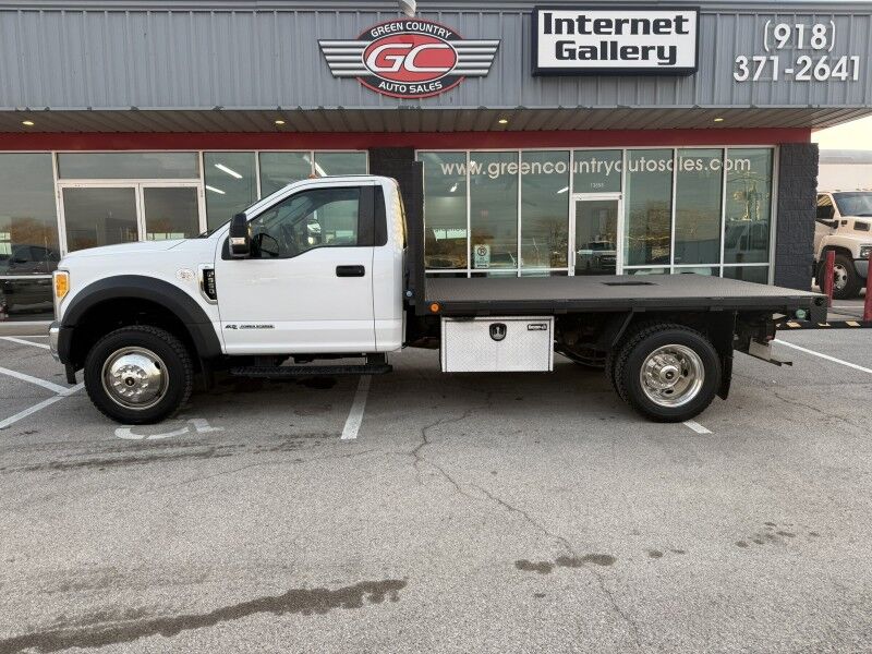 2017 Ford F-550 4x4 Diesel Flatbed XL Collinsville OK